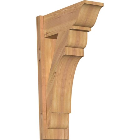 Ekena Millwork Olympic Traditional Smooth Outlooker, Western Red Cedar, 7 1/2"W x 18"D x 30"H OUT08X18X30OLY01SWR